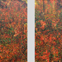 Name of painting: Triptych , left and right panels