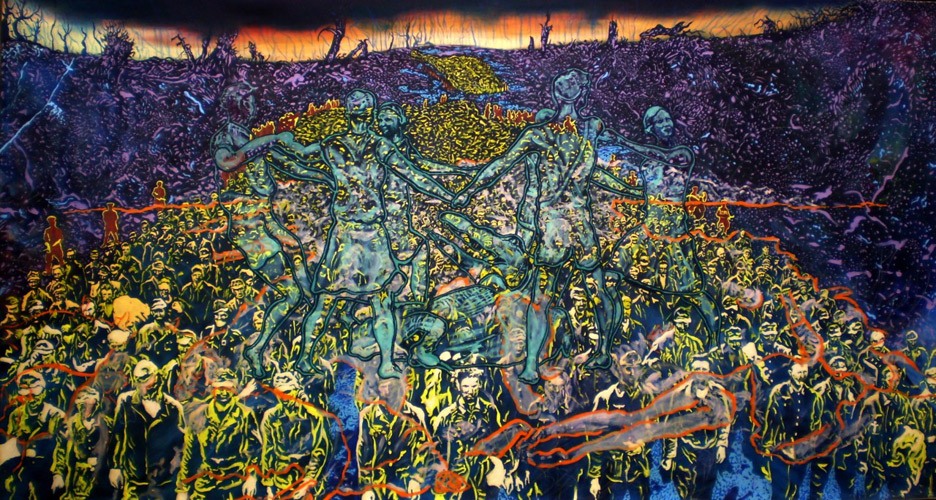 Stalingrad - Paul Woods paintings
